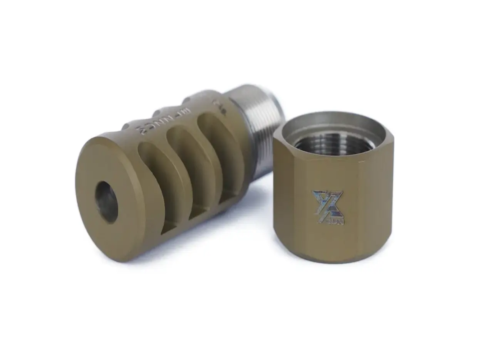 ДГК XGUN Muzzle калібр .223 (5,56) різьба 1/2"-28. FDE