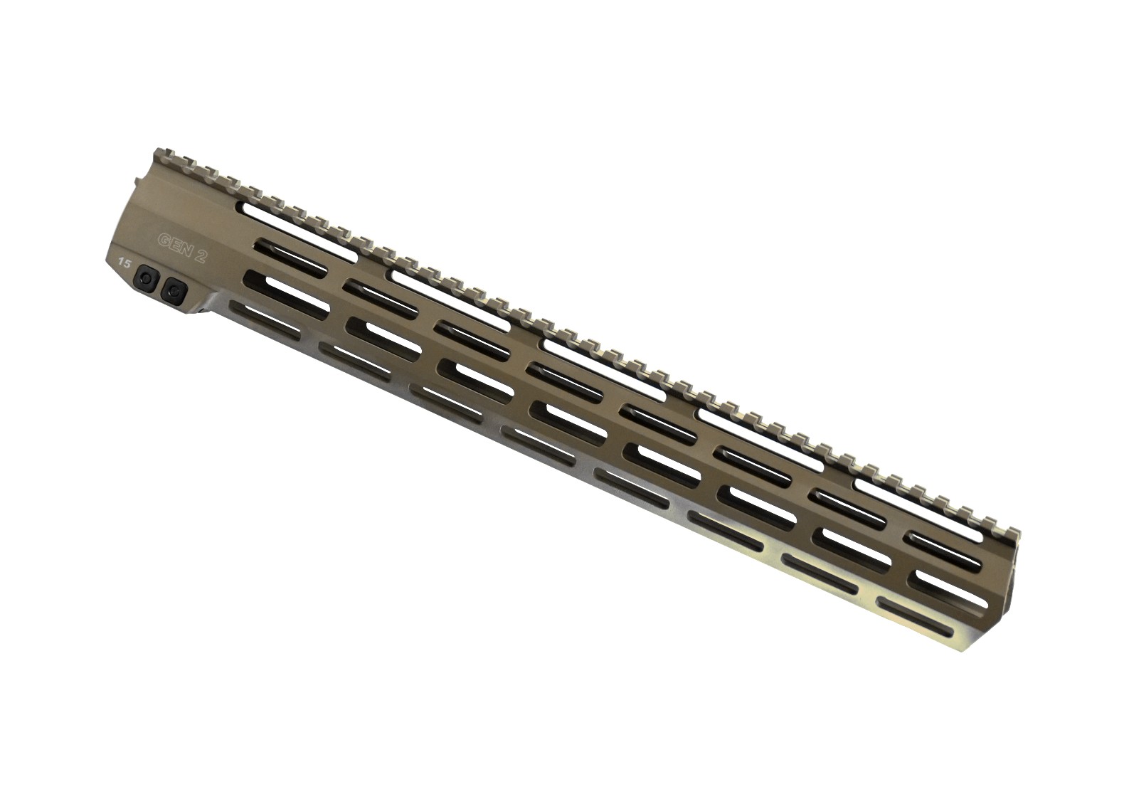 Цівка XGUN Hundguards MK2 15" для AR-15 M-LOK. FDE