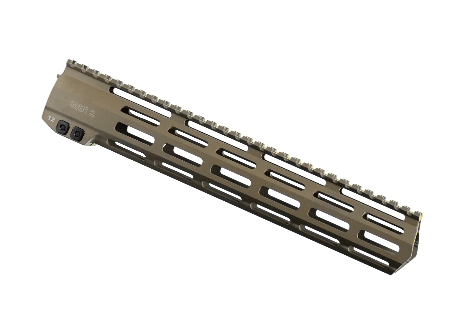 Цівка XGUN Hundguards MK2 12" для AR-15 M-LOK. FDE