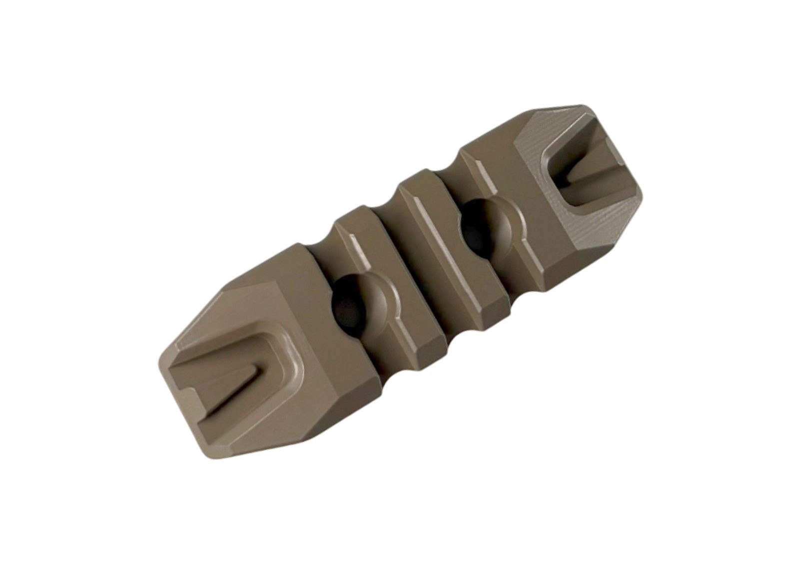 Планка Xgun на 3 слота M-LOK Reil S FDE