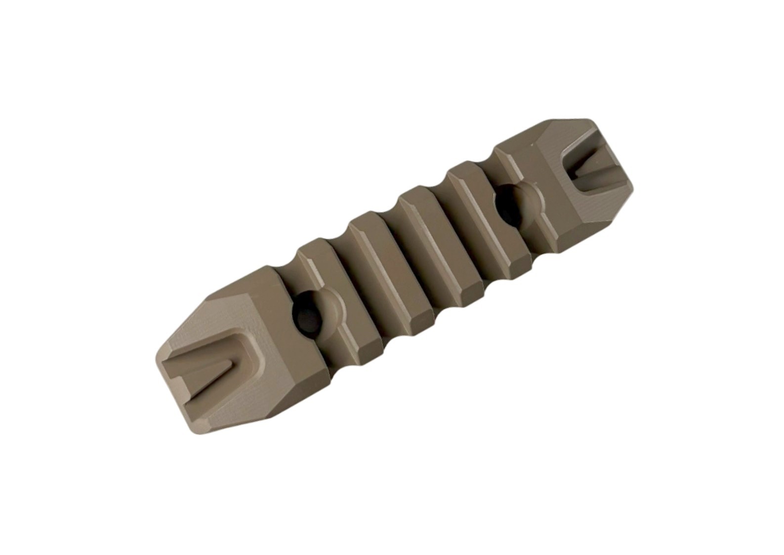Планка Xgun на 5 слотів M-LOK Reil S FDE