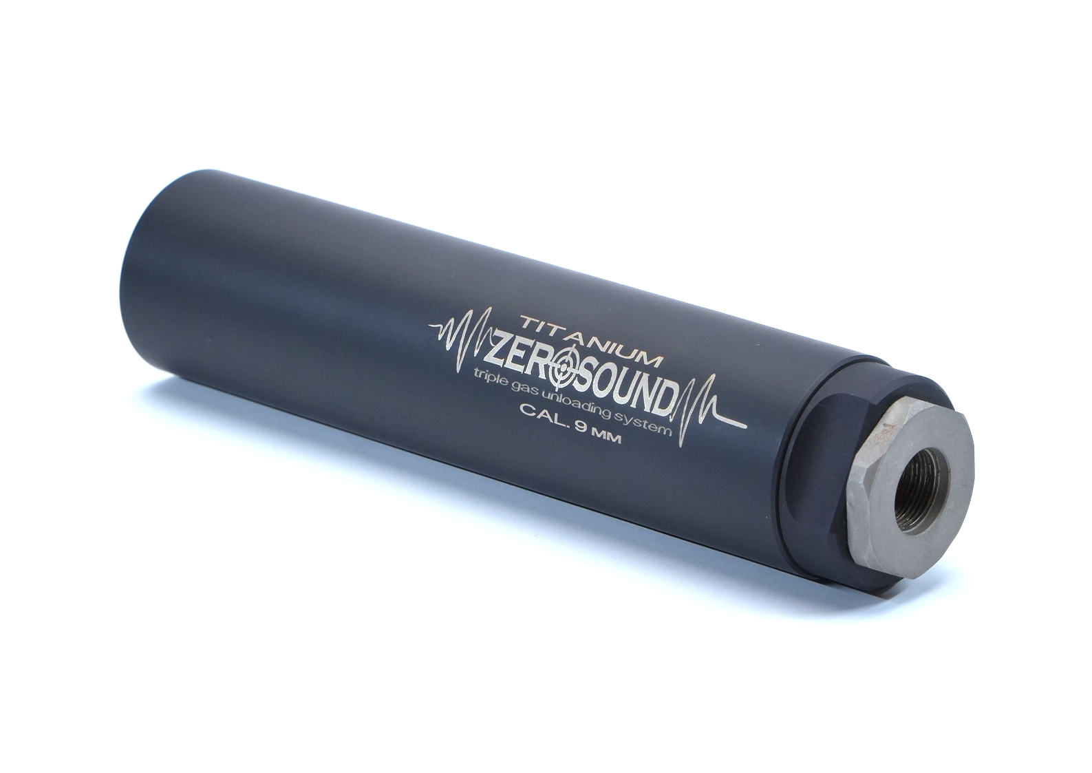 Саундмодератор Zerosound TITAN 9 mm різьба 15*1 Black