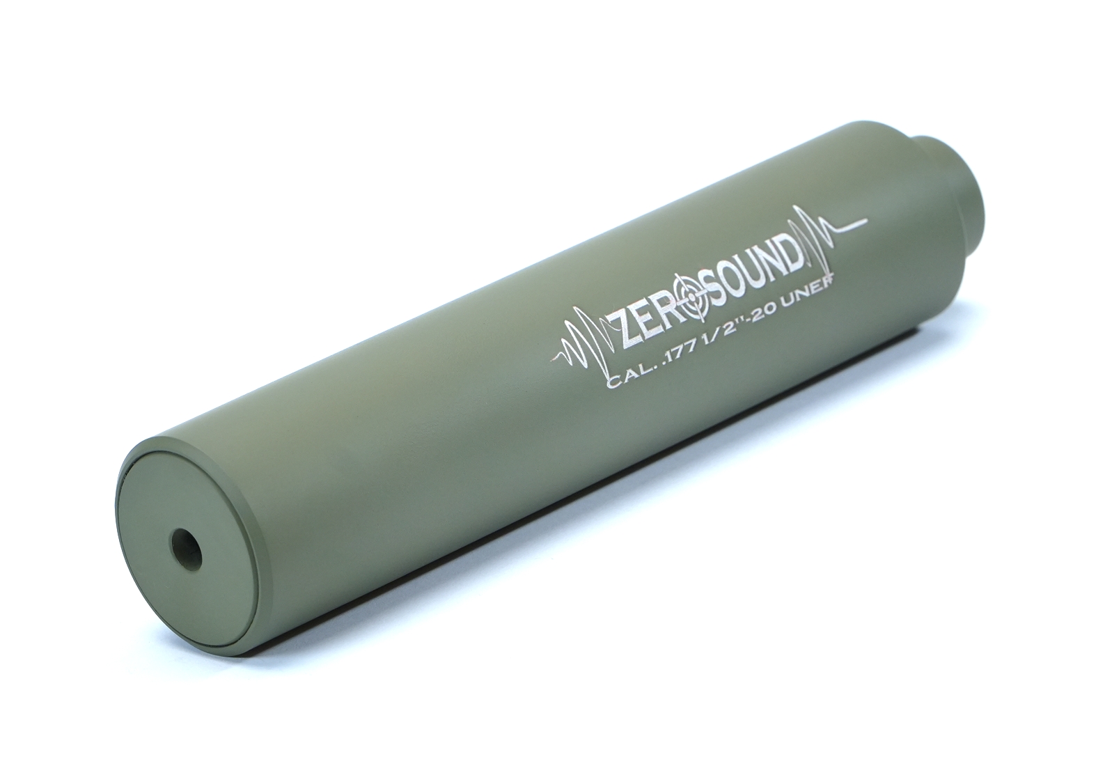 Саундмодератор Zerosound кал .177. Різьба 1/2"-20 UNF Olive