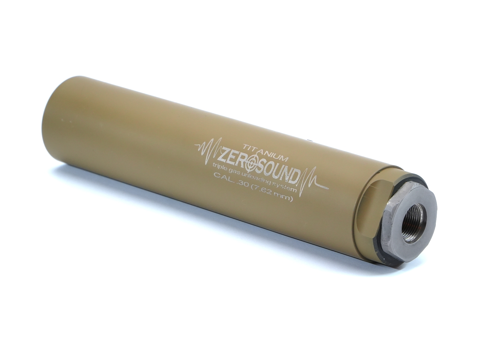 Саундмодератор Zerosound TITAN .30 cal|.308|7,62|30-06| різьба 14*1 FDE