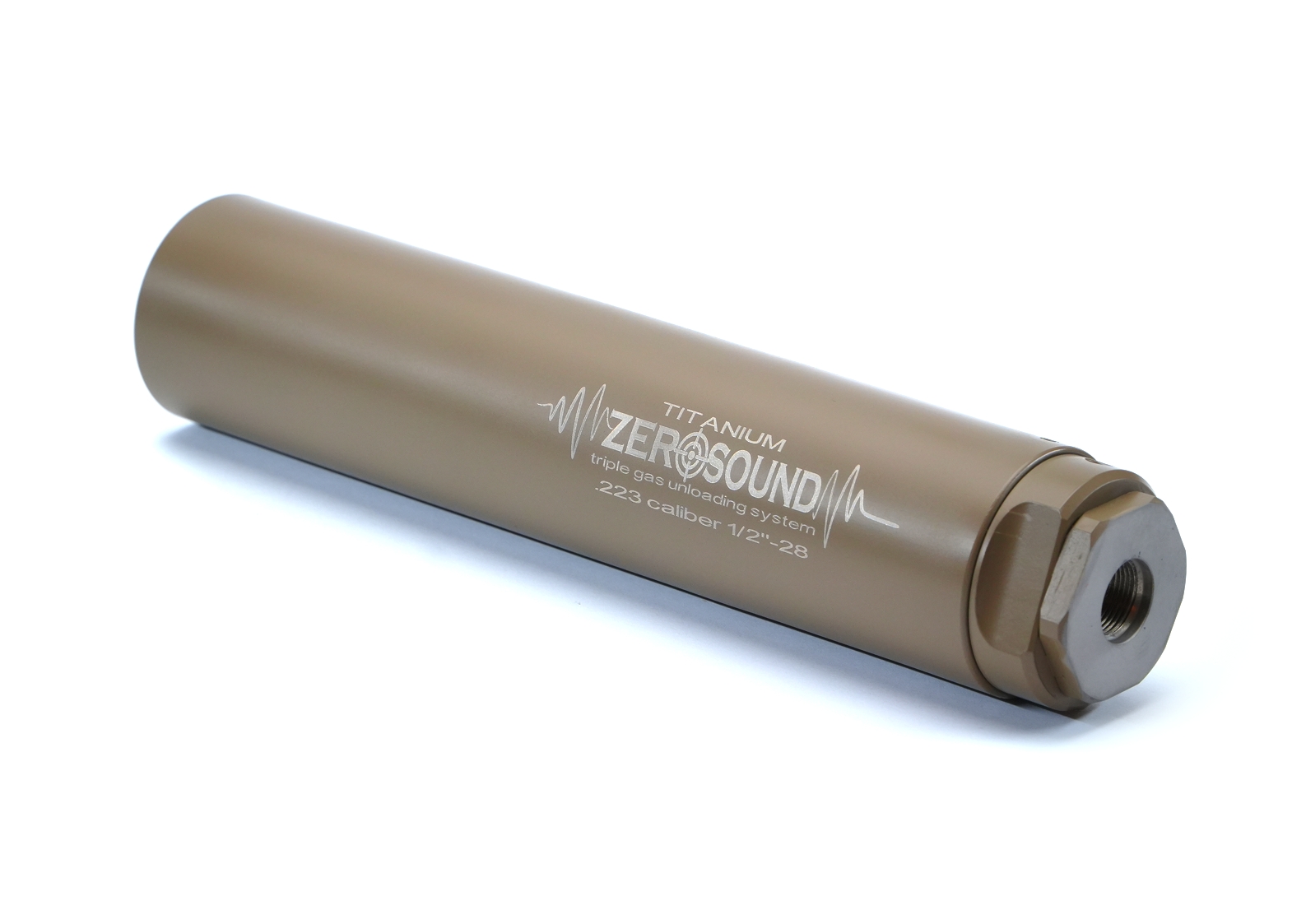 Саундмодератор Zerosound TITAN .кал. 223 Rem різьба 1/2-28 FDE