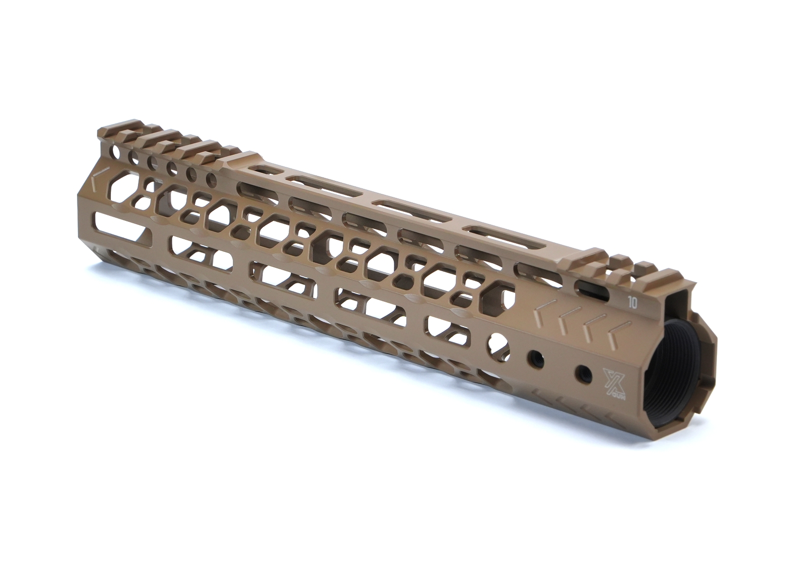 Цівка XGUN Vanguard S 10" для AR-15 M-LOK FDE